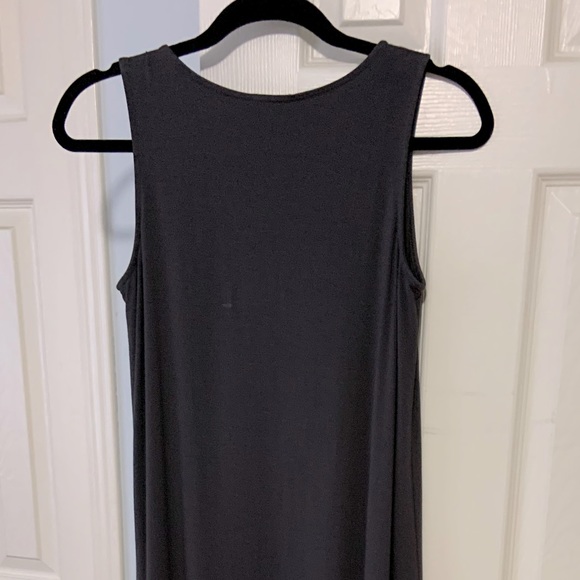 Smokey Grey tank style dress from J Jill — like new! - Picture 3 of 5